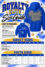 Load image into Gallery viewer, Bling Blue Zip Sweatshirt
