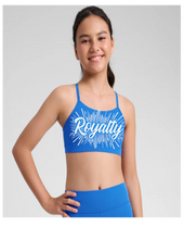 Load image into Gallery viewer, Youth Rhinestone Bra Top
