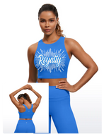 Adult Rhinestone Longline Bra Top