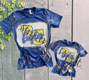 Glitter Distressed Spirit Wear Tees