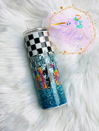 Stainless 20oz Skinny  Moto Mom Tumbler