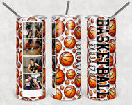 Basketball MOM Photo Tumbler